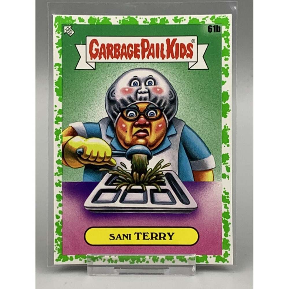 Garbage Pail Kids‎ Late To School Topps 2020 Green 61b Sani Terry